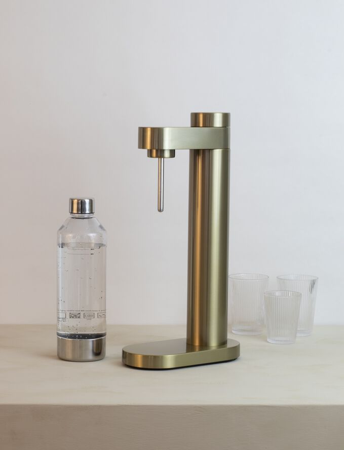 Brus kullsyremaskin brushed brass