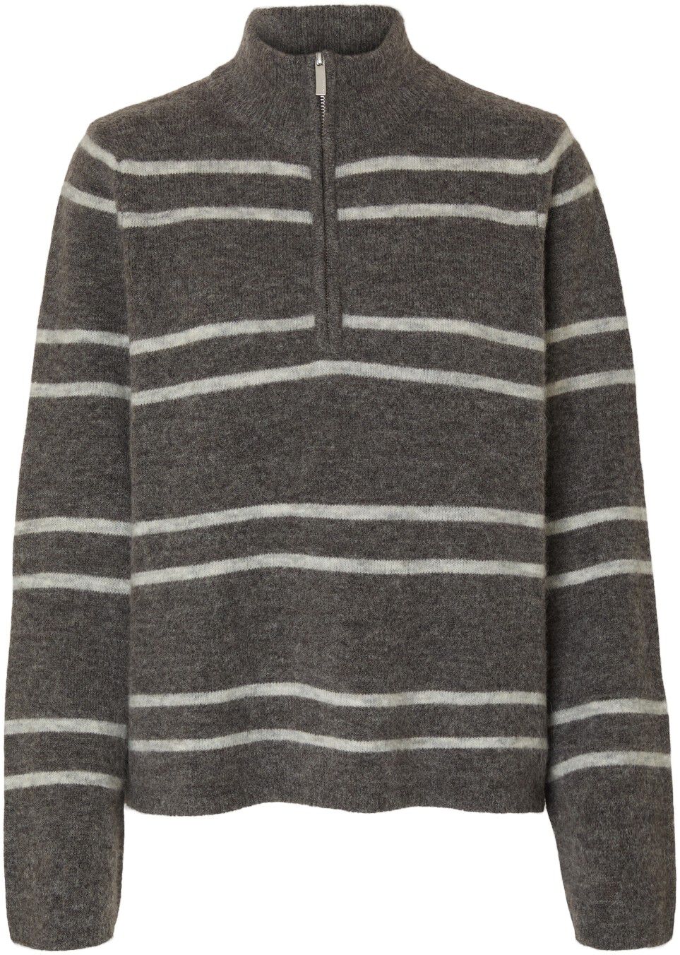 SLFLULU LS KNIT HALF ZIP NOOS