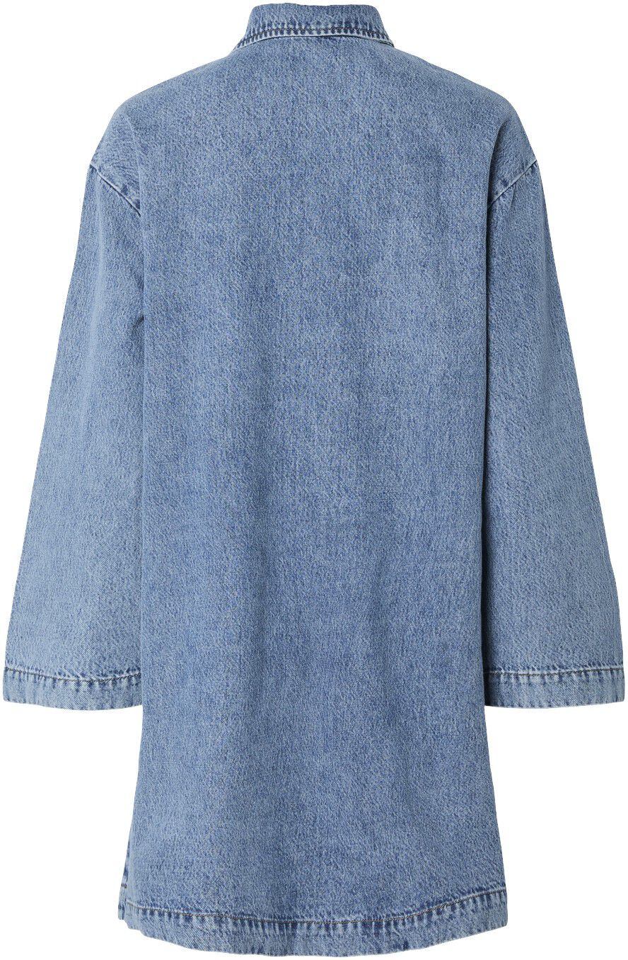 PCKENYA LS A-SHAPE DENIM DRESS NOOS