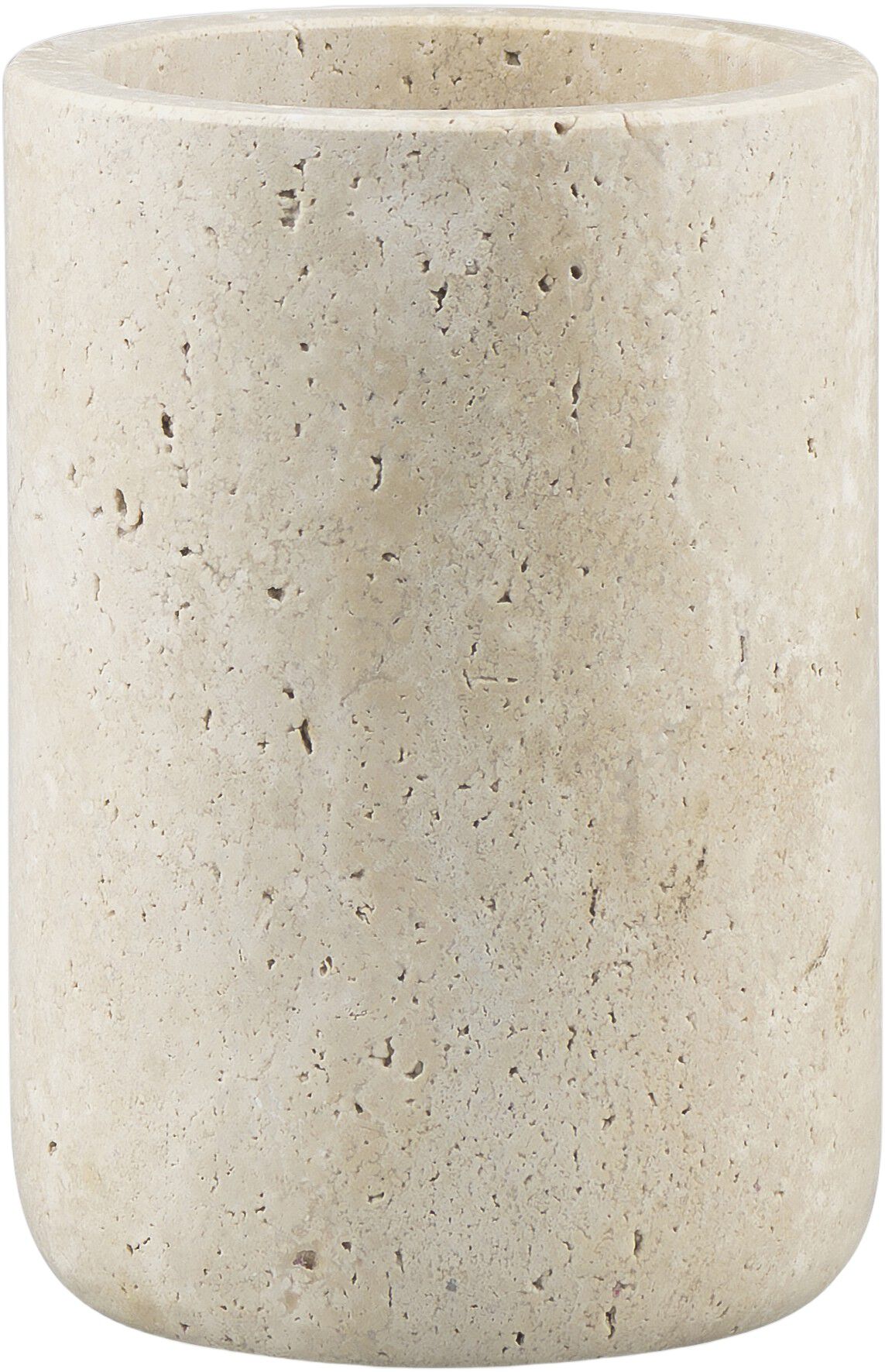TRAVERTINE toothbrush holder