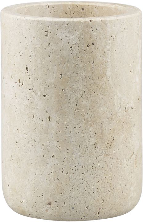 TRAVERTINE toothbrush holder