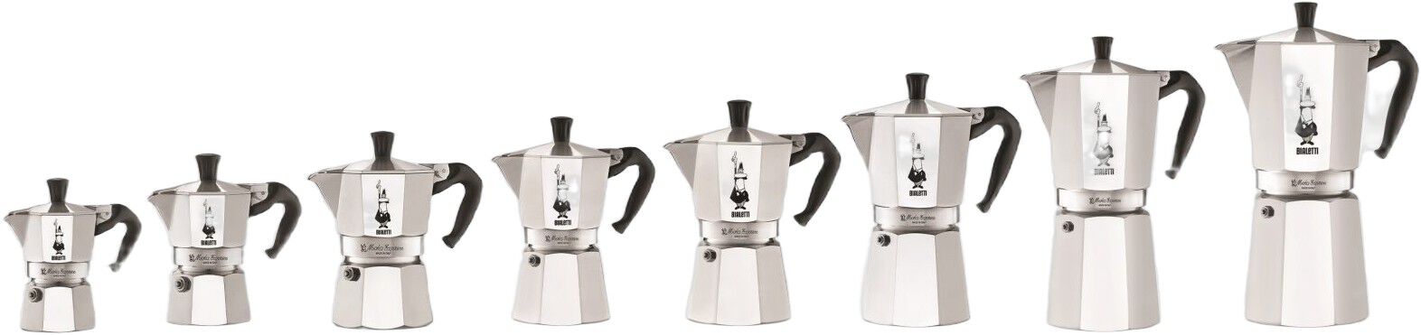 Moka Express espressokande, 3 kop Bialetti