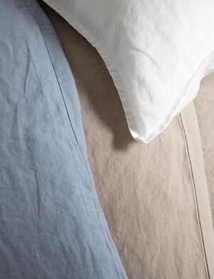 100% linen col. blueblizzard 200x220cm
