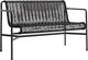 Palissade Cord Dining Bench w. armr