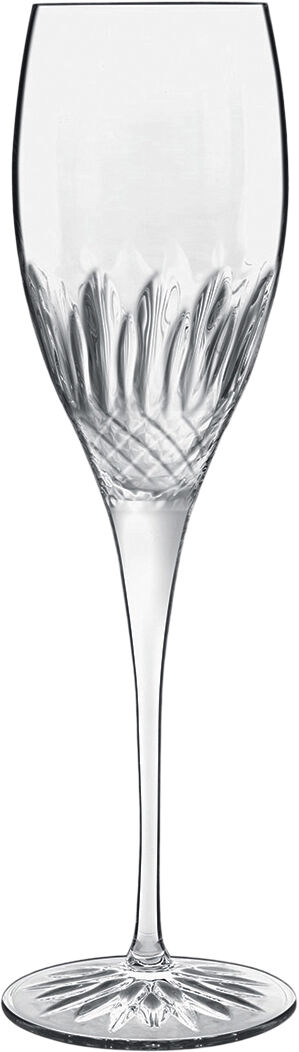 Champagneglas Diamante 22 cl 4 st Klar