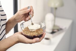 Fresh & Save BOWLS Vakuumskål S / 12 cm, Glas, Gennemsigtig