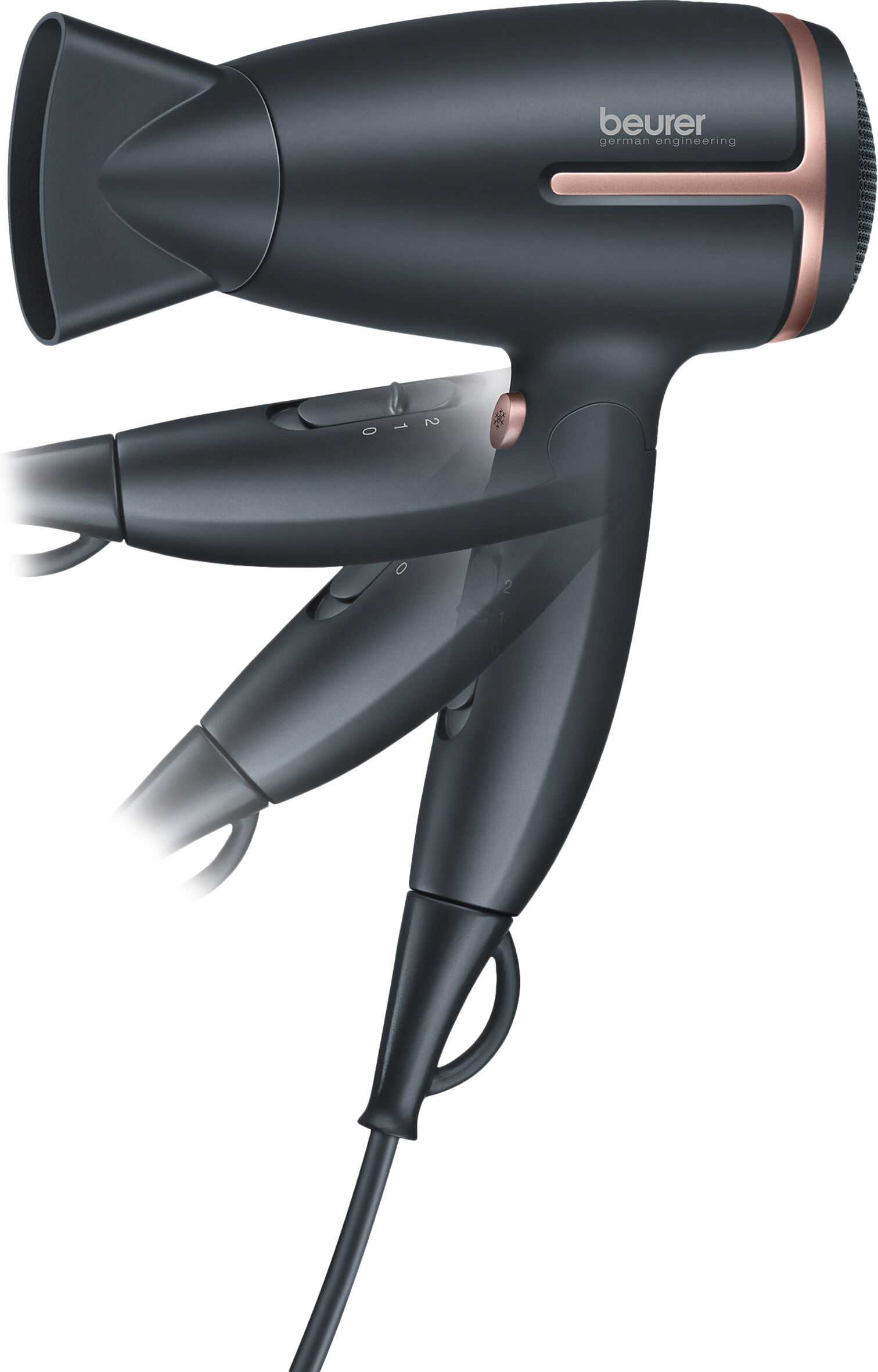 Ionisk reiseh&aring;rf&oslash;ner 1600 W HC 25