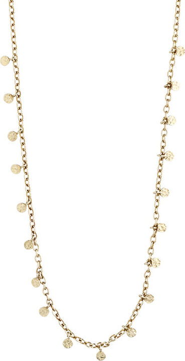 Halskæde : Panna : Guldbelagt