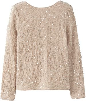 NKFRUSITTA LS BOW BLOUSE