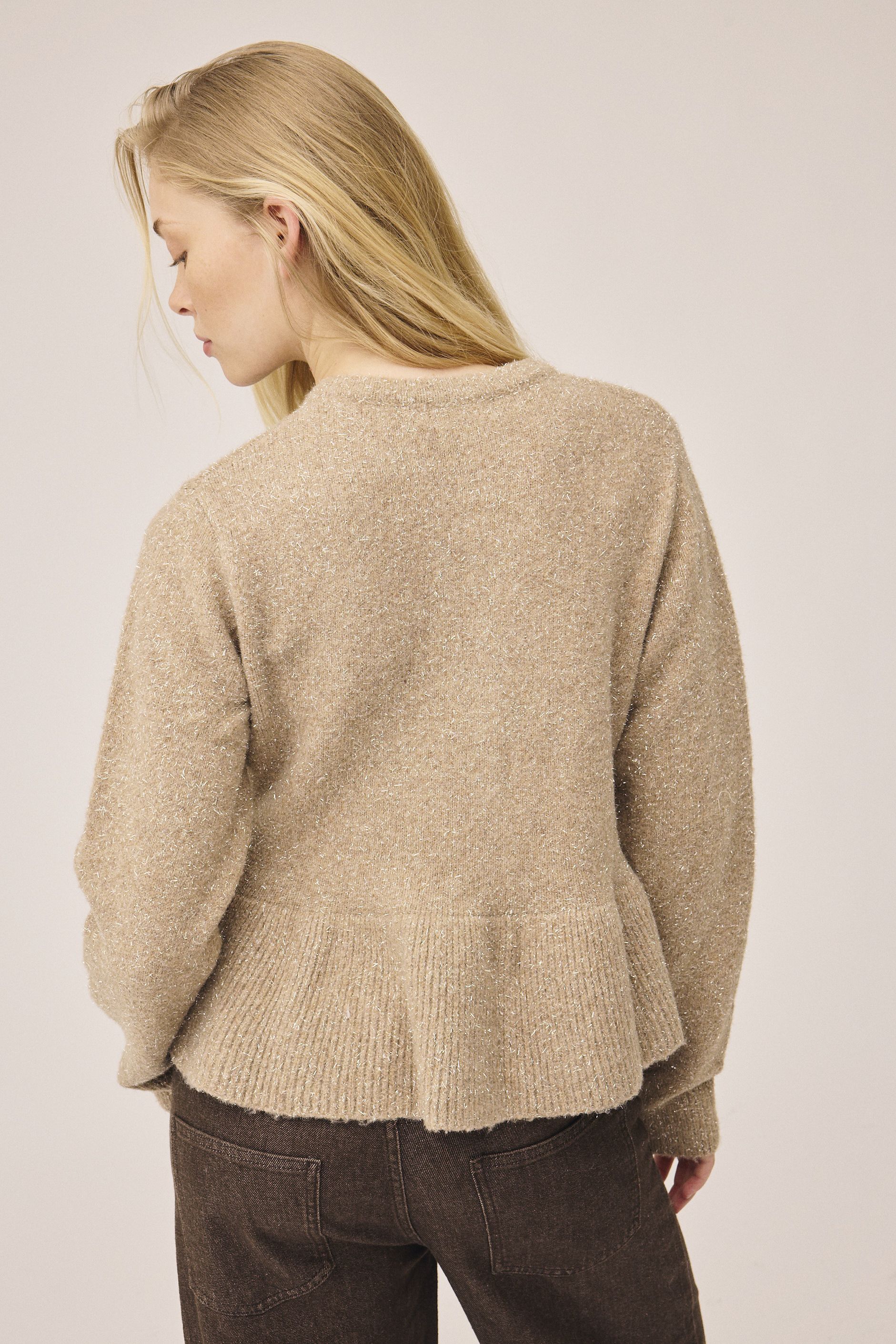 Holly 3 Peplum Sweater GRS