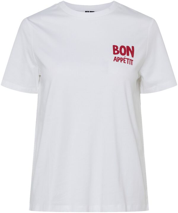 PCTALIA SS PRINTED T-SHIRT JRS BC