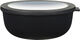 Skål m/lokk Cirqula 1250 black