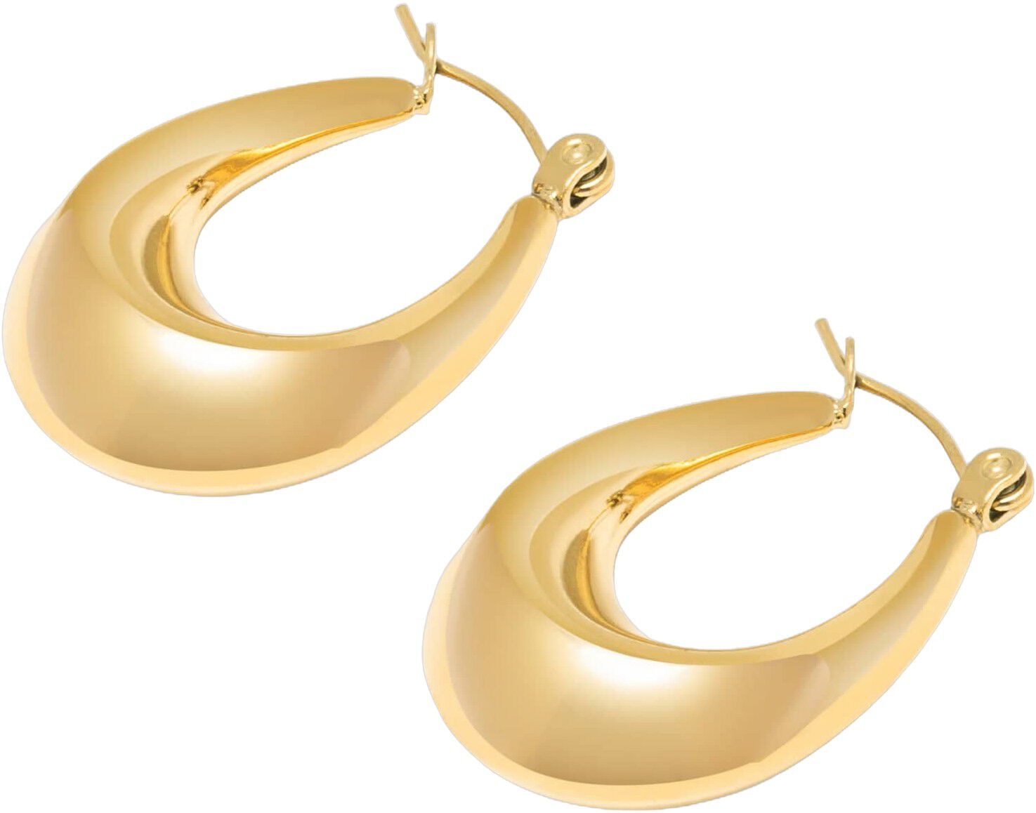 Women's Clasp Hoop Earrings