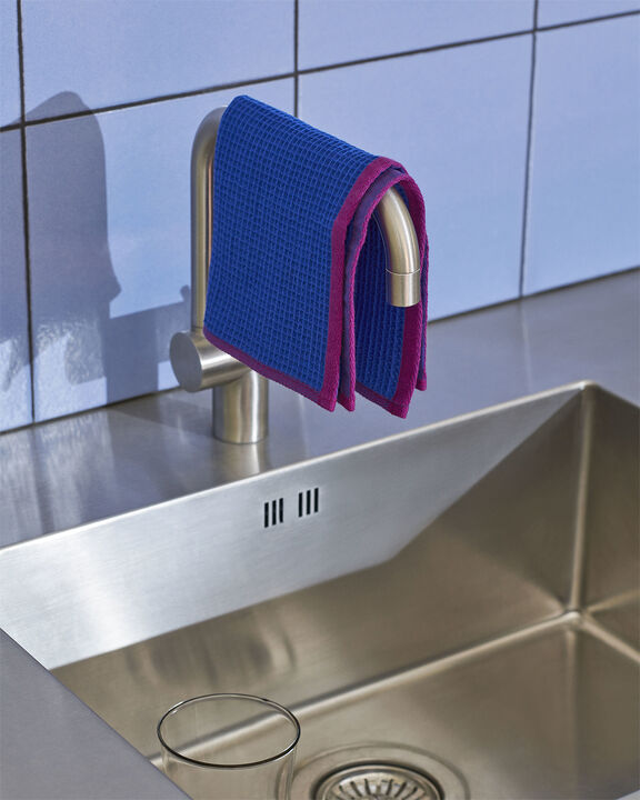 Canteen Dish Cloth-Set of 2-Blue/fu