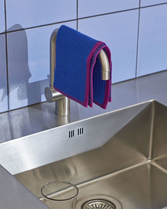 Canteen Dish Cloth-Set of 2-Blue/fu