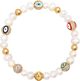 Women's Evil Eye Pearl Bracelet