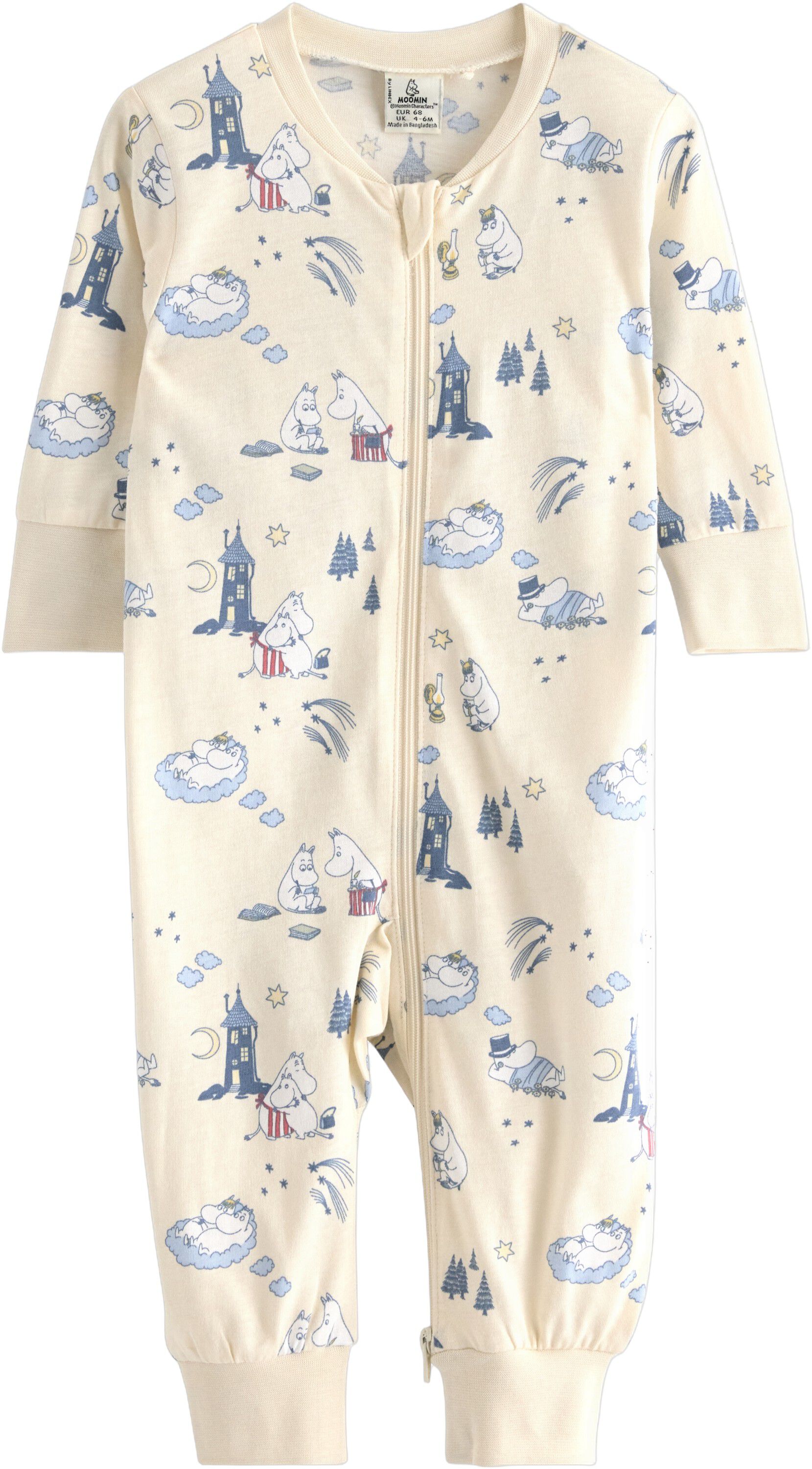 Cosy pyjamas in soft cotton with lo