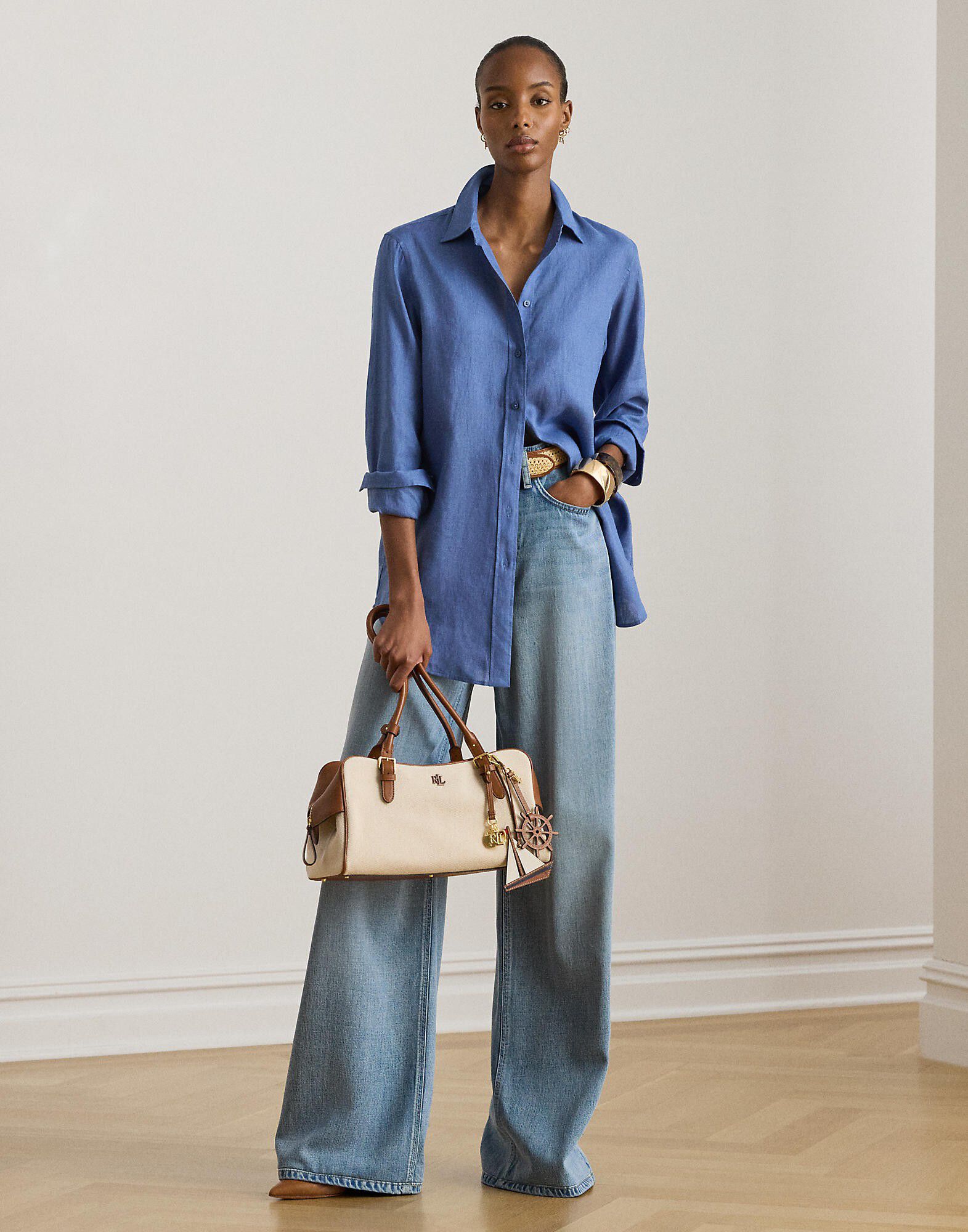 Relaxed Fit Linen Shirt