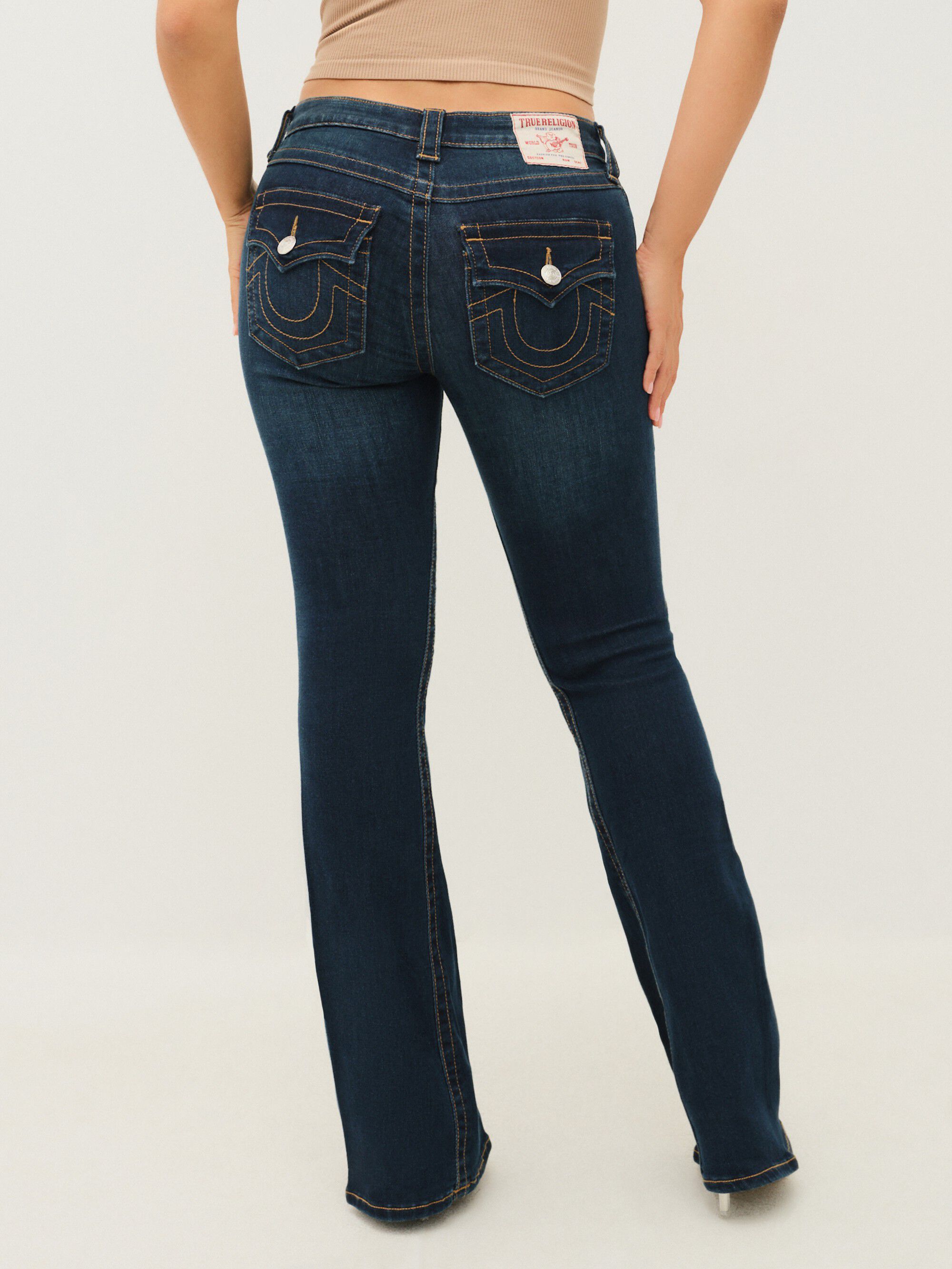 JOEY MID RISE FLARE FLAP