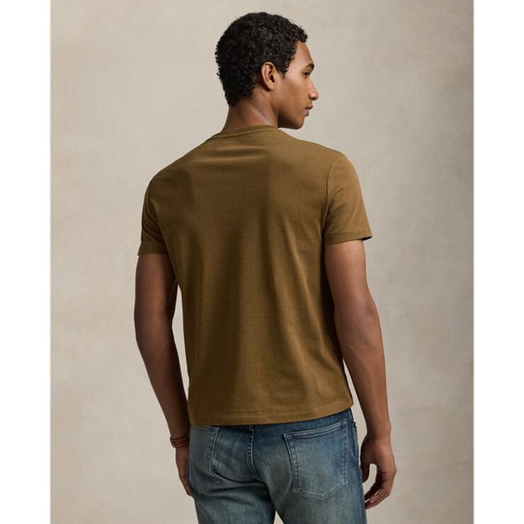 Custom Slim Fit Jersey Crewneck T-Shirt