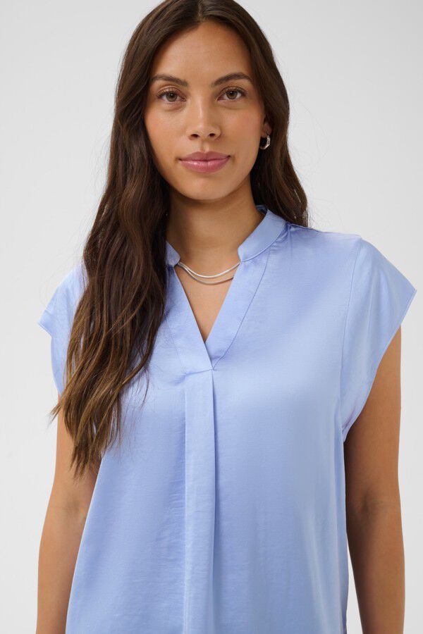PananSZ Cap Sleeve Blouse
