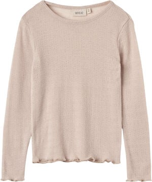 Langærmet Uld T-shirt Alli