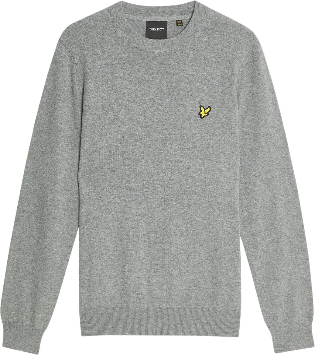 Cotton Merino Crew Neck Jumper