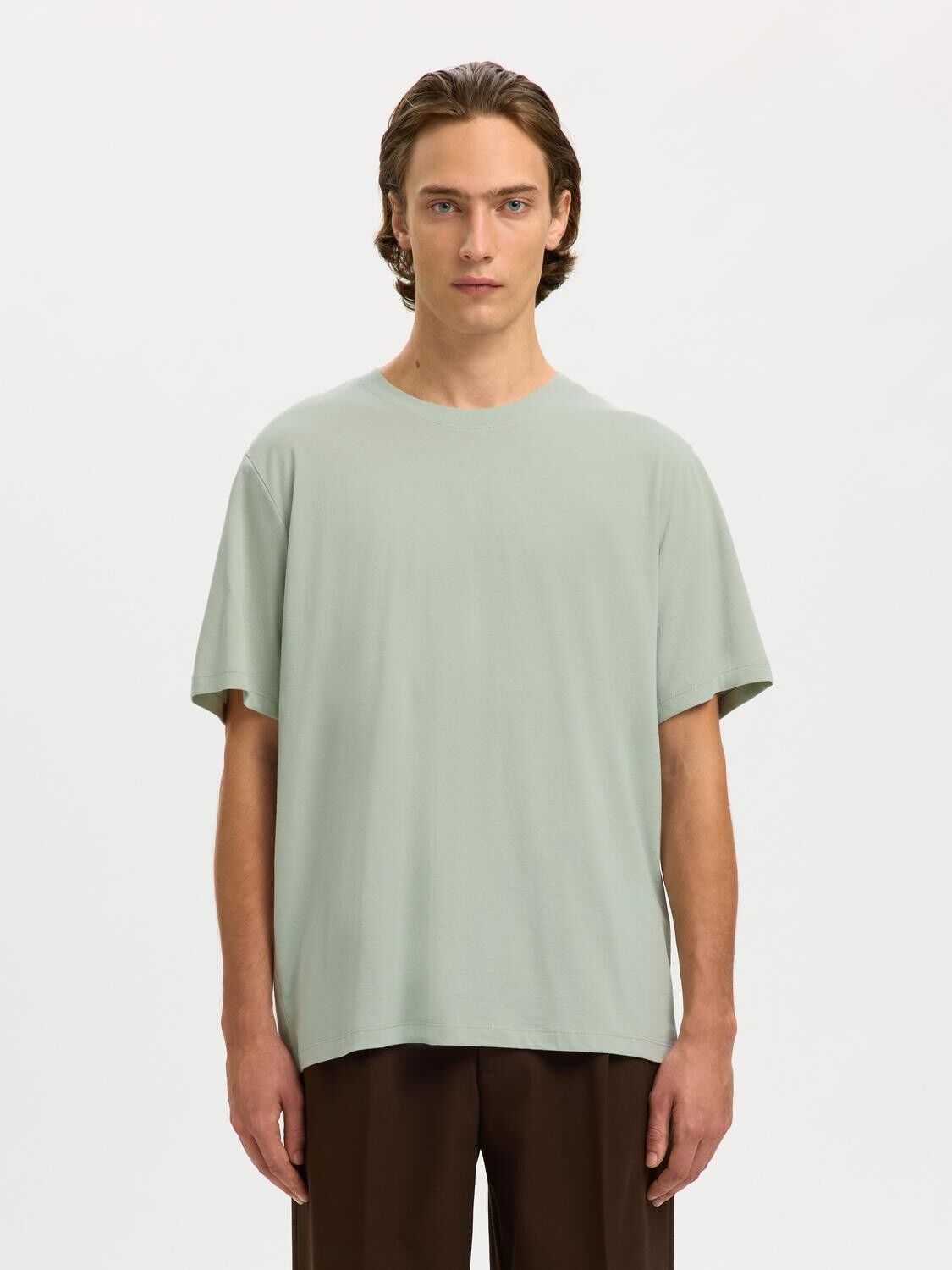 SLHASPEN SS O-NECK TEE NOOS