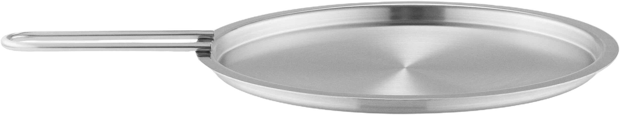 Tallerkenlokk 20 cm rustfritt st&aring;l