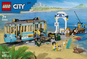 Klassisk sporvogn med strandstop 60506