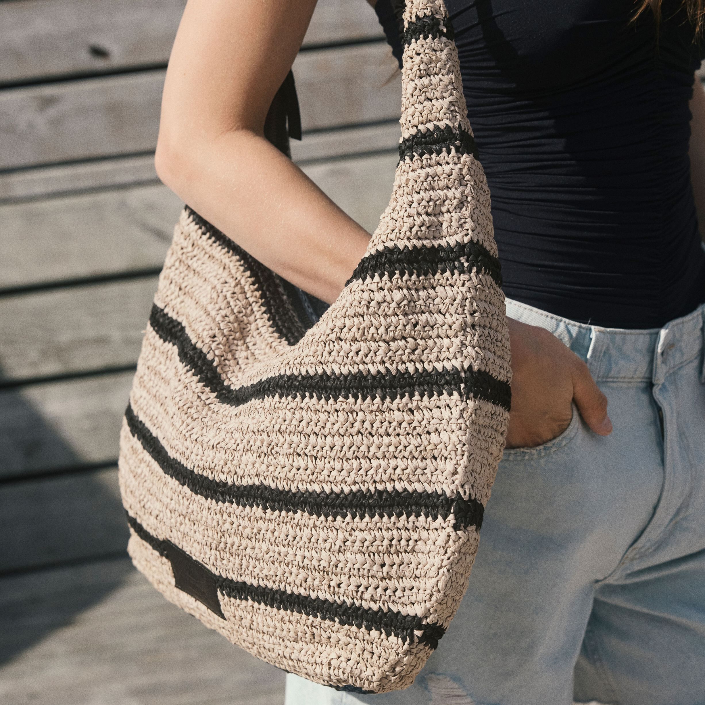 SoleaMBG Bag, Raffia