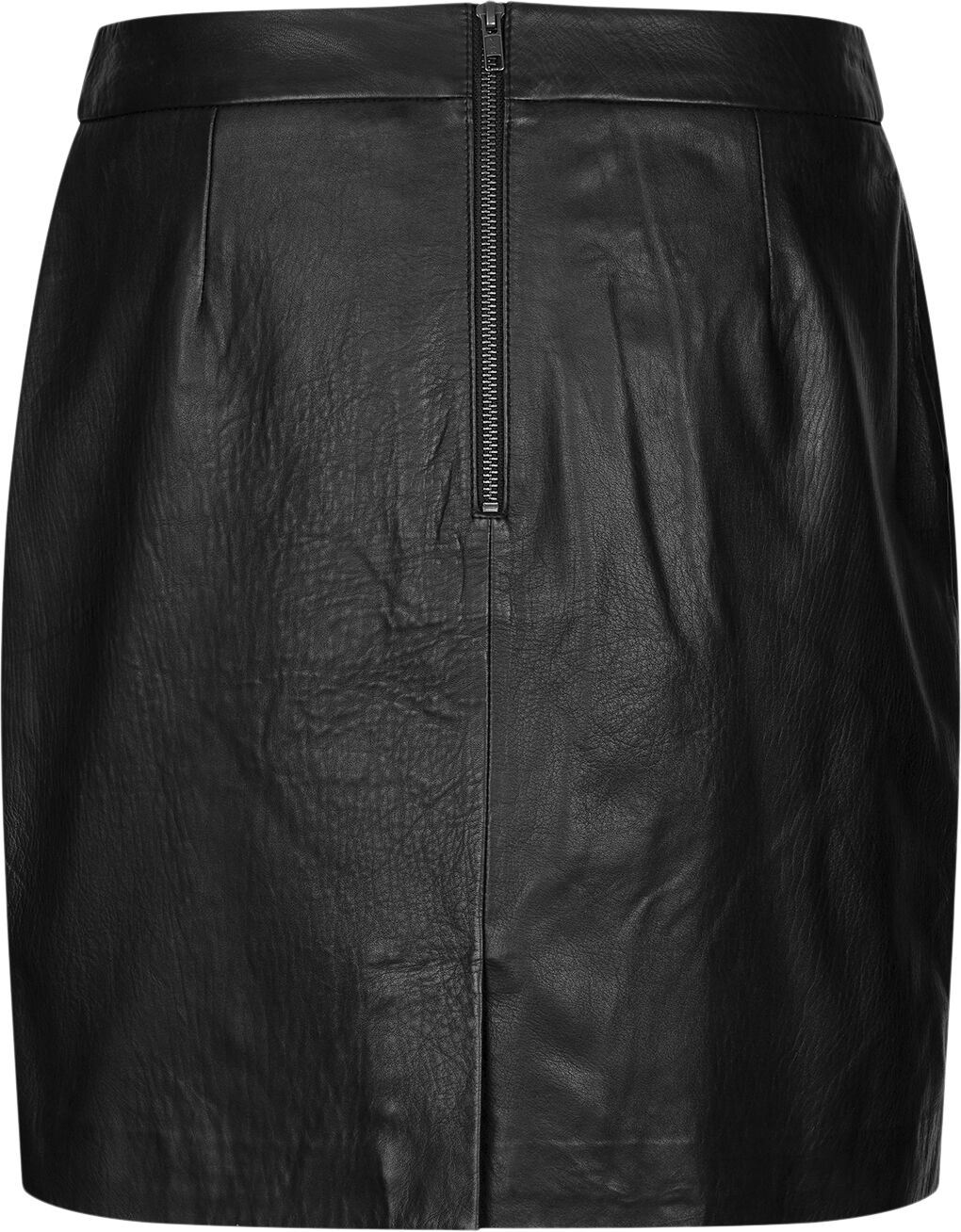 AquaLL Short Leather Skirt