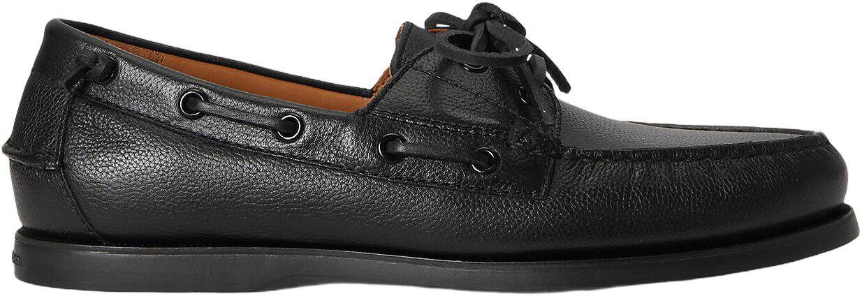 Merton Tumbled Leather Boat Shoe