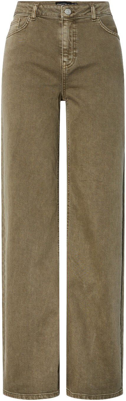 Pcsilke Mw Wide Colored Jeans Noos Bc