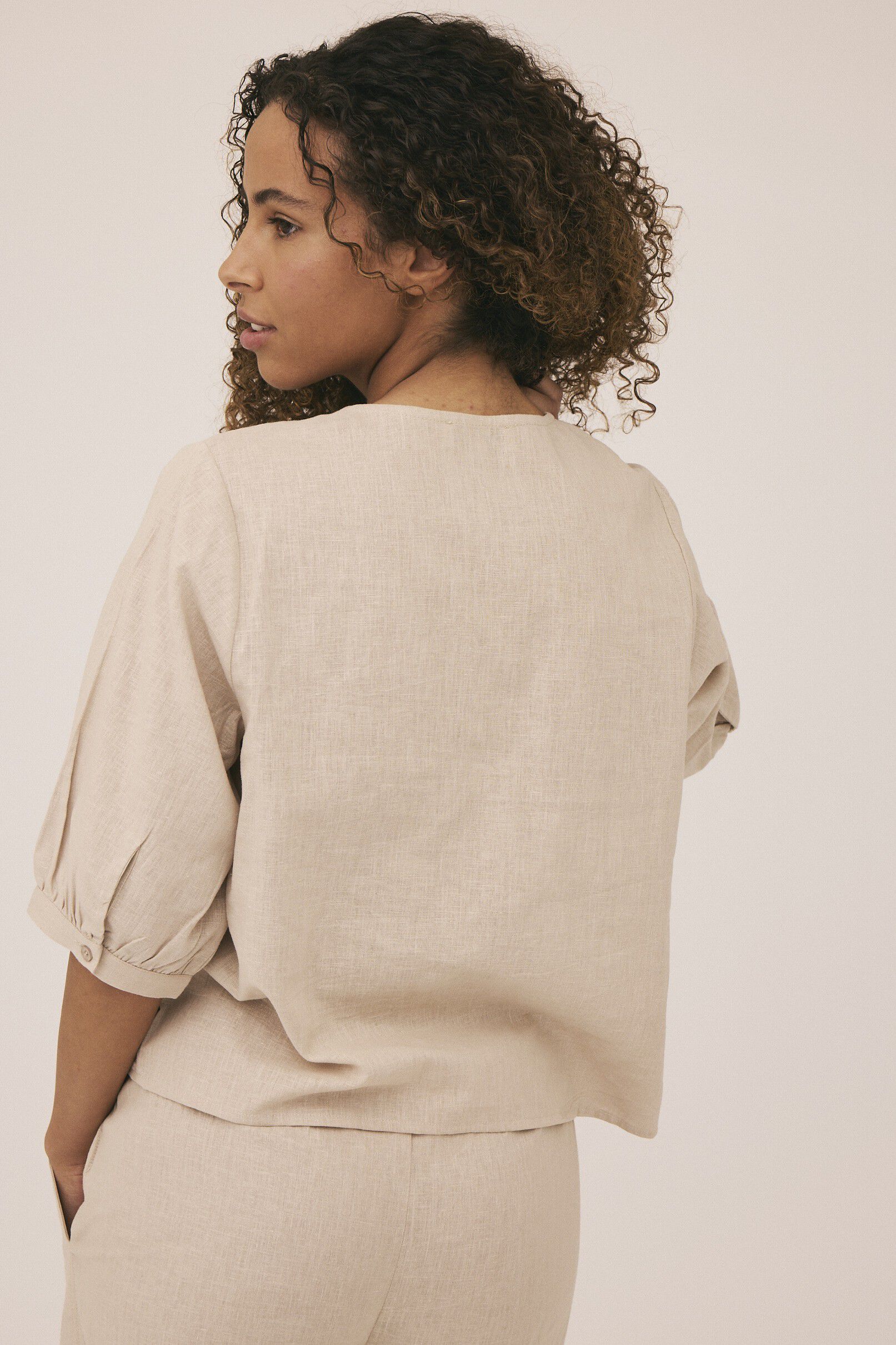 Florence 2S Bluse &ndash; Linblanding