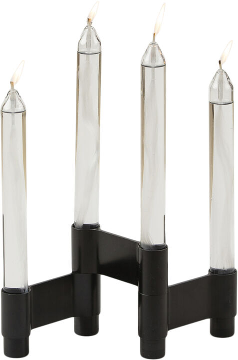 LINK, CANDLE HOLDER, BLACK ANODIZED, 11060B