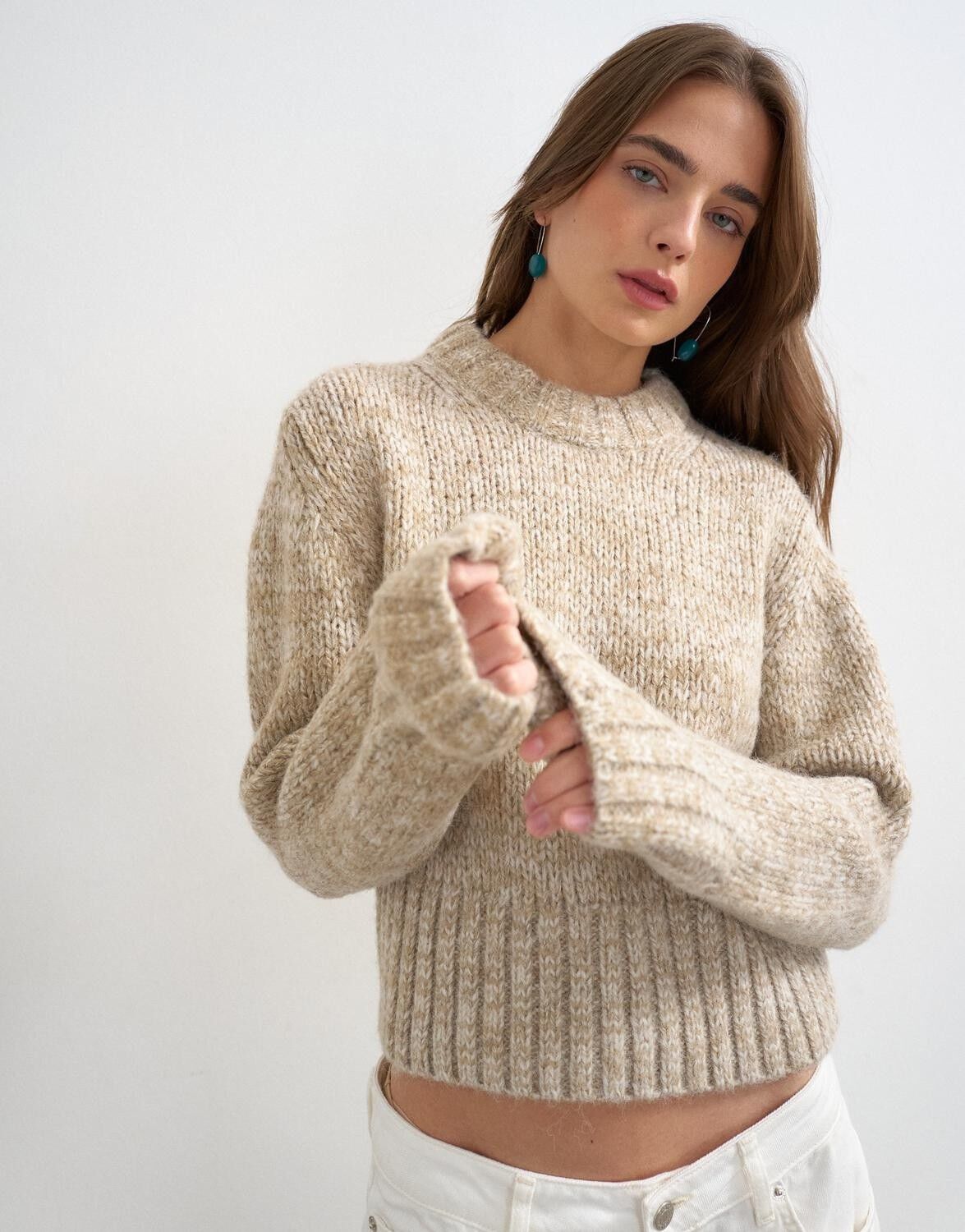 Tsfiona Knitted Boxy Jumper Knt
