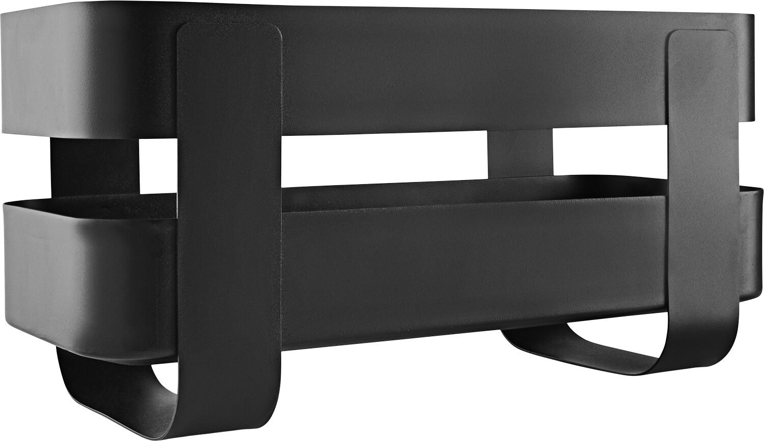 Selvvandende Herb organiser st&aring;l Black