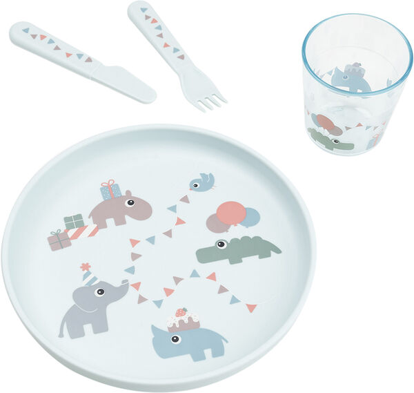 Foodie spisesæt Celebration Blå