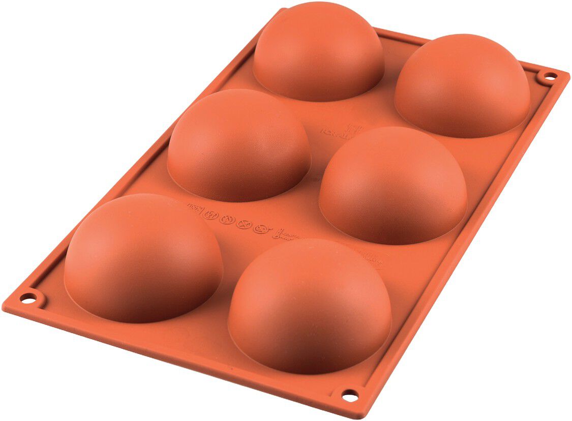 HALVKULEFORM 6 stk &Oslash;70 H35