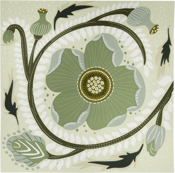 Paper Napkin 20x20cm Poppy Sage 50pcs