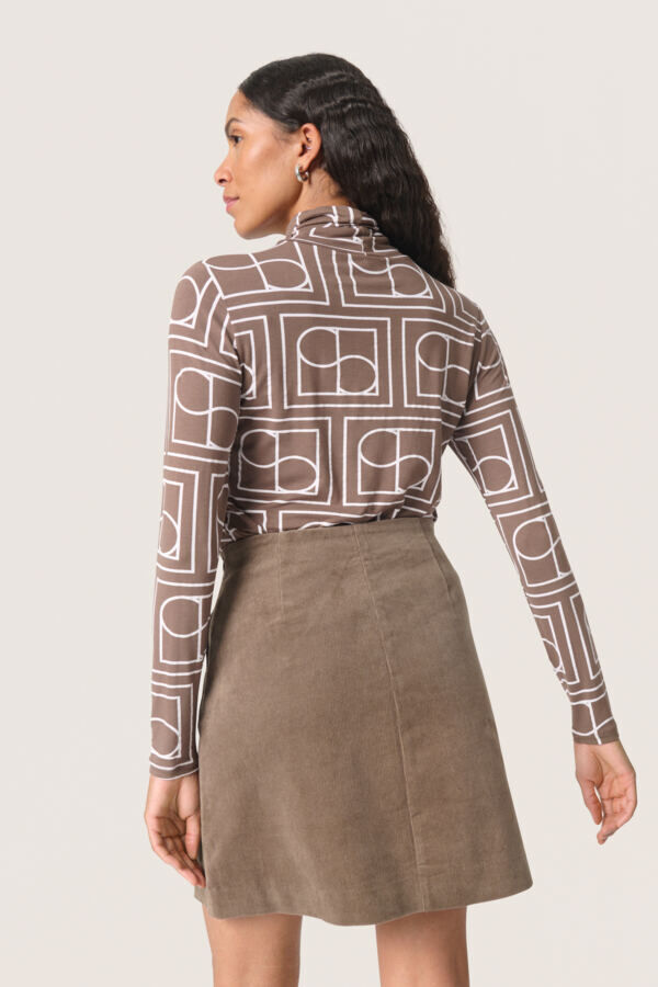 SLHanadi Printed Rollneck LS
