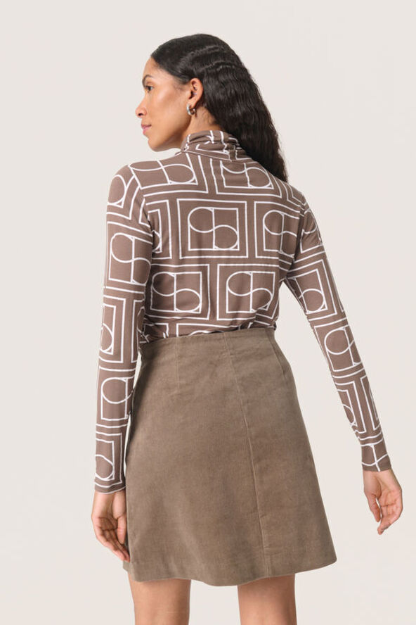 SLHanadi Printed Rollneck LS