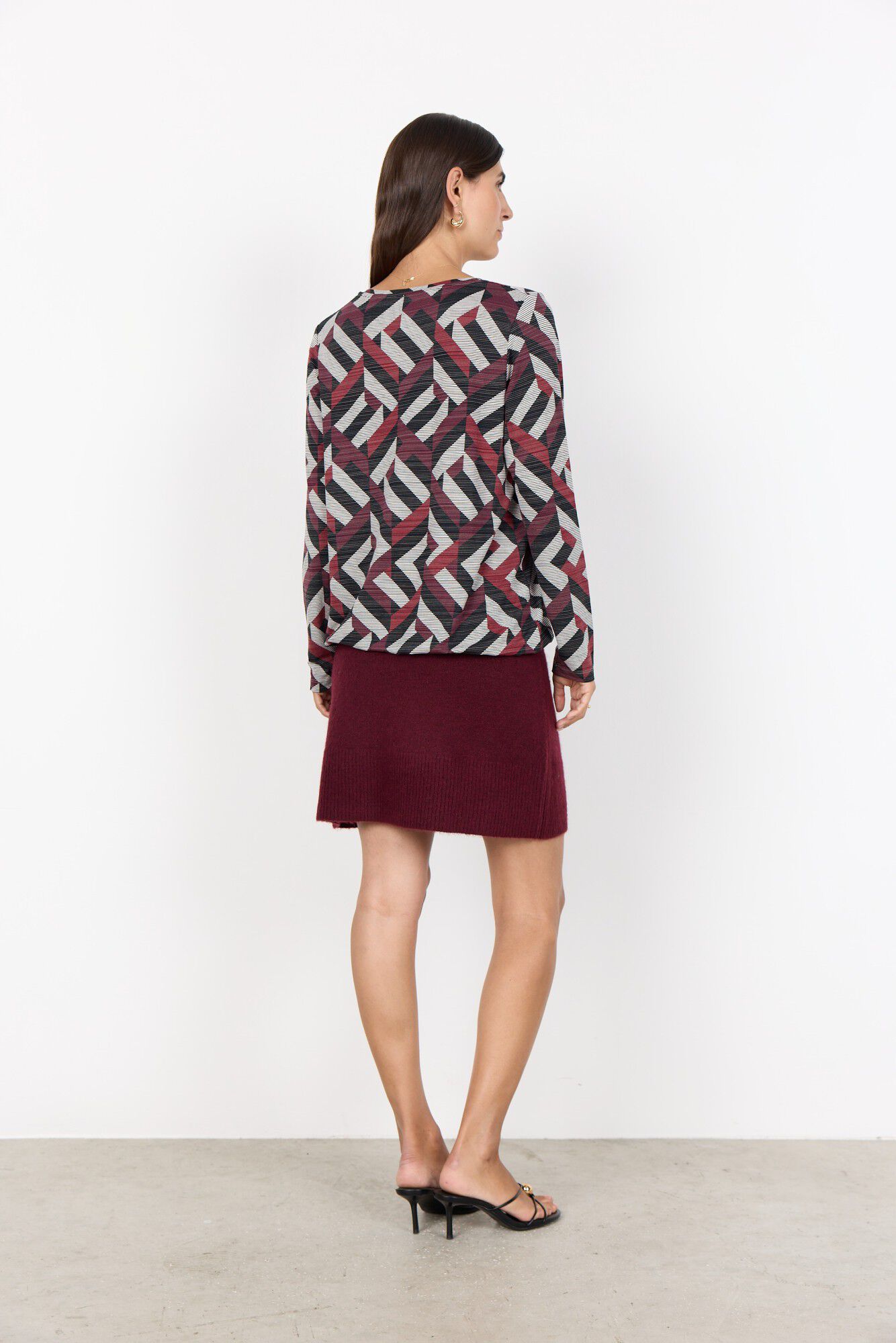 SC-GALINA 64 Bluse R&oslash;d