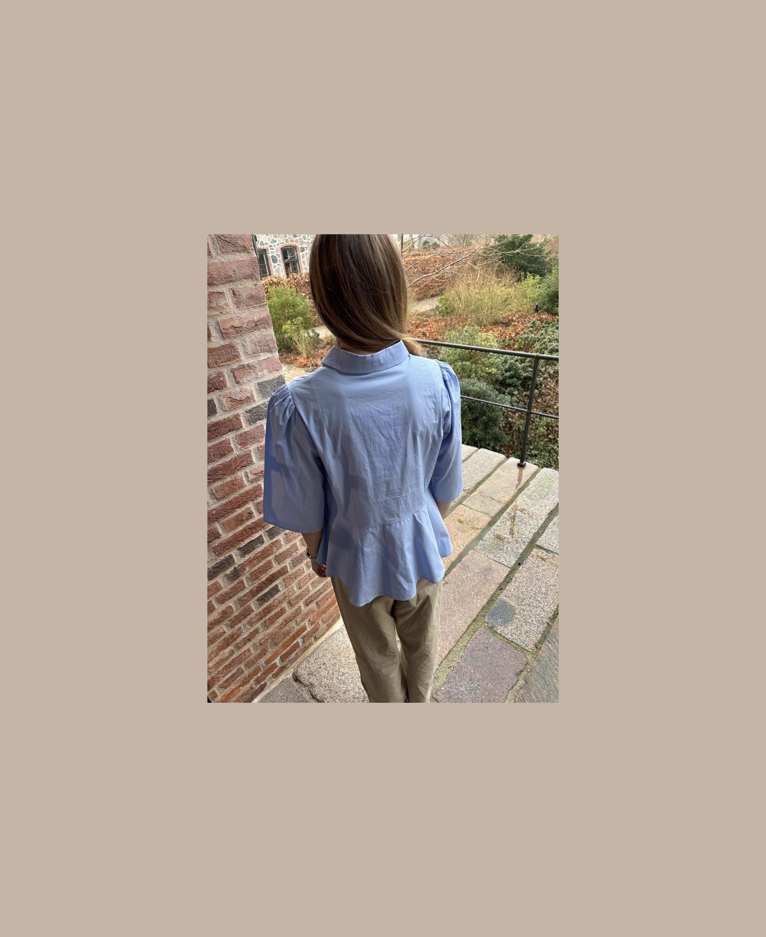 OBJKIRA PEPLUM 2/4 SHIRT E PA 25 DI