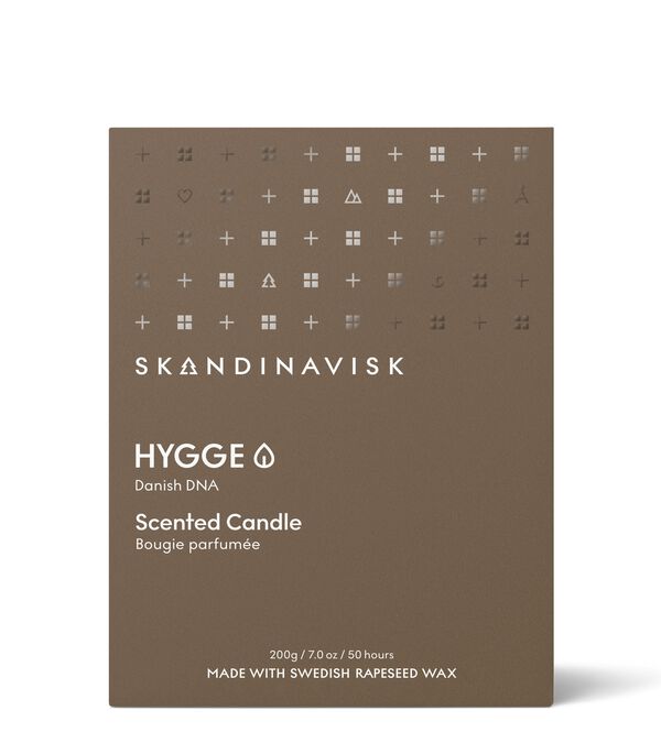 HYGGE Scented Candle w Lid 200g