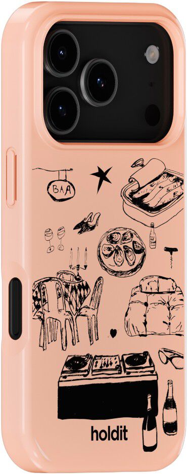 Graphic Print Case MagSafe iPhone 17 Pro Bare Pink