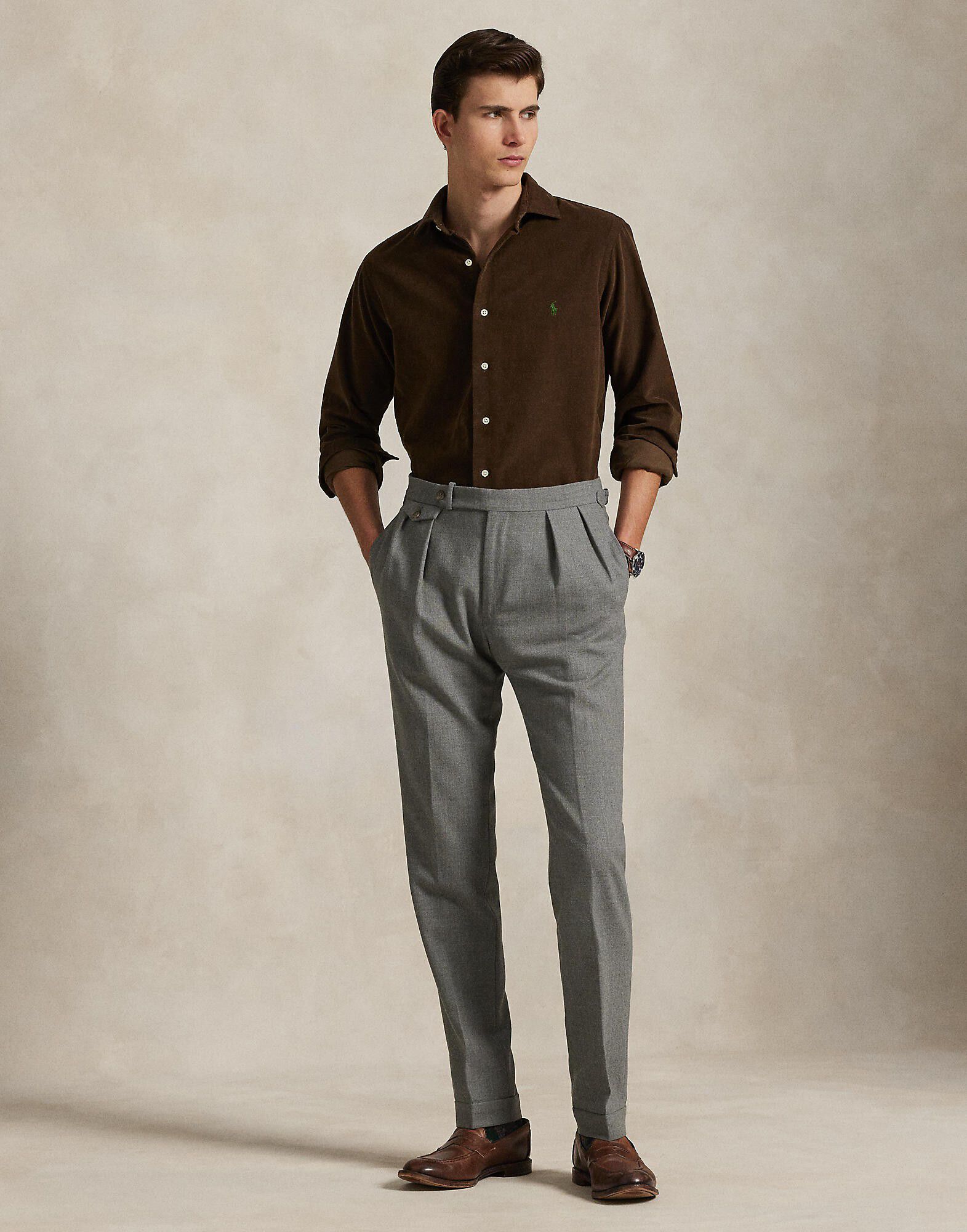 Custom Fit Corduroy Shirt