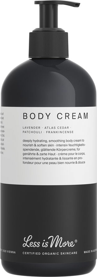 Organic Body Cream Lavender