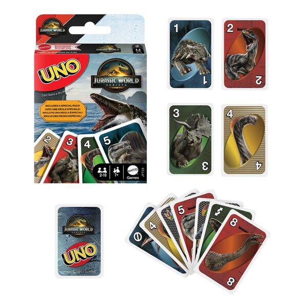 UNO Jurassic World Rebirt